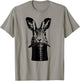 Magicians Shirt Rabbit In A Hat Vintage Magic Performer Gift T-Shirt - T-Shirt | Sand