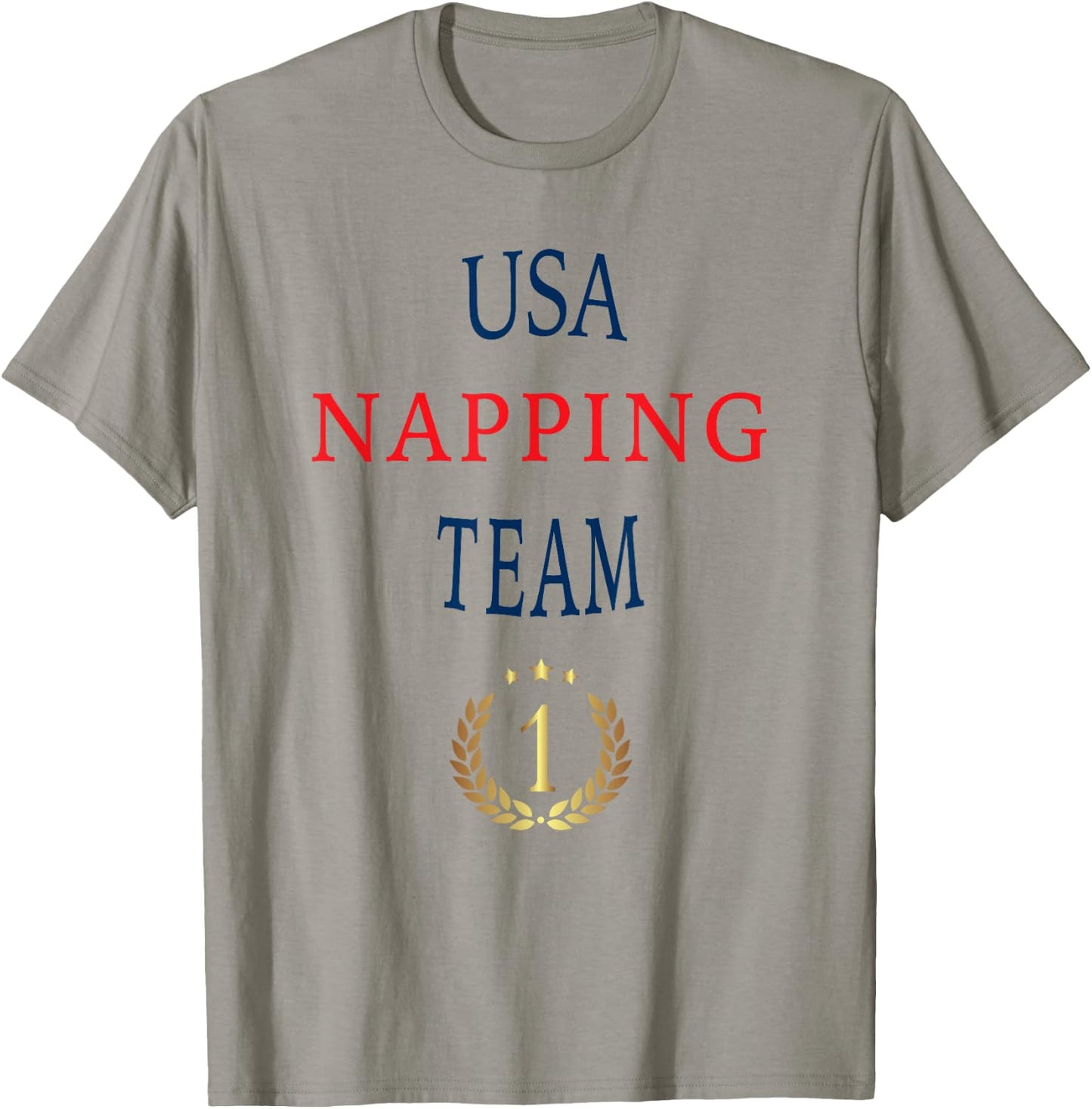 USA American Napping Team , Professional Napper T-Shirt - T-Shirt | Sand