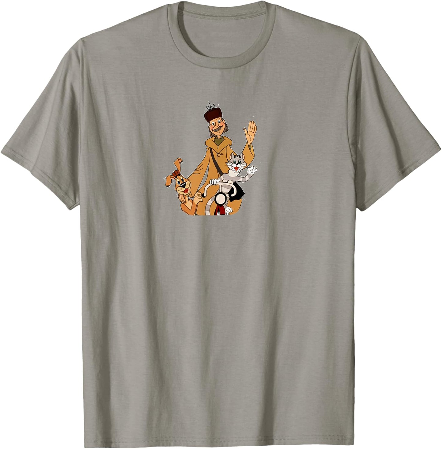 "Pochtalion Pechkin" Troye iz Prostokvashino Russian Cartoon T-Shirt - T-Shirt | Sand