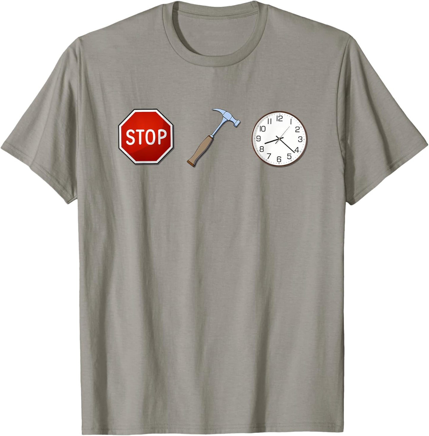 Stop Hammer Time - Funny T-Shirt - T-Shirt | Sand