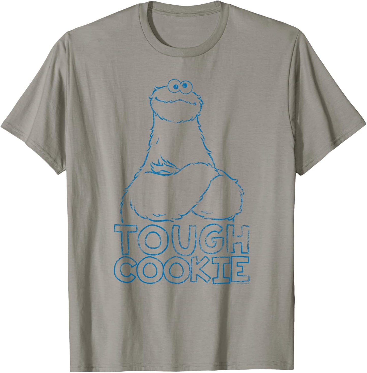 Sesame Street Cookie Monster Tough Cookie T-Shirt - T-Shirt | Sand