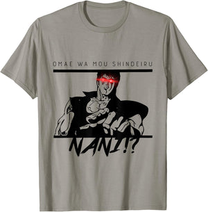 Omae Wa Mou Shindeiru Shirt - Nani Japanese T-Shirt - T-Shirt | Sand