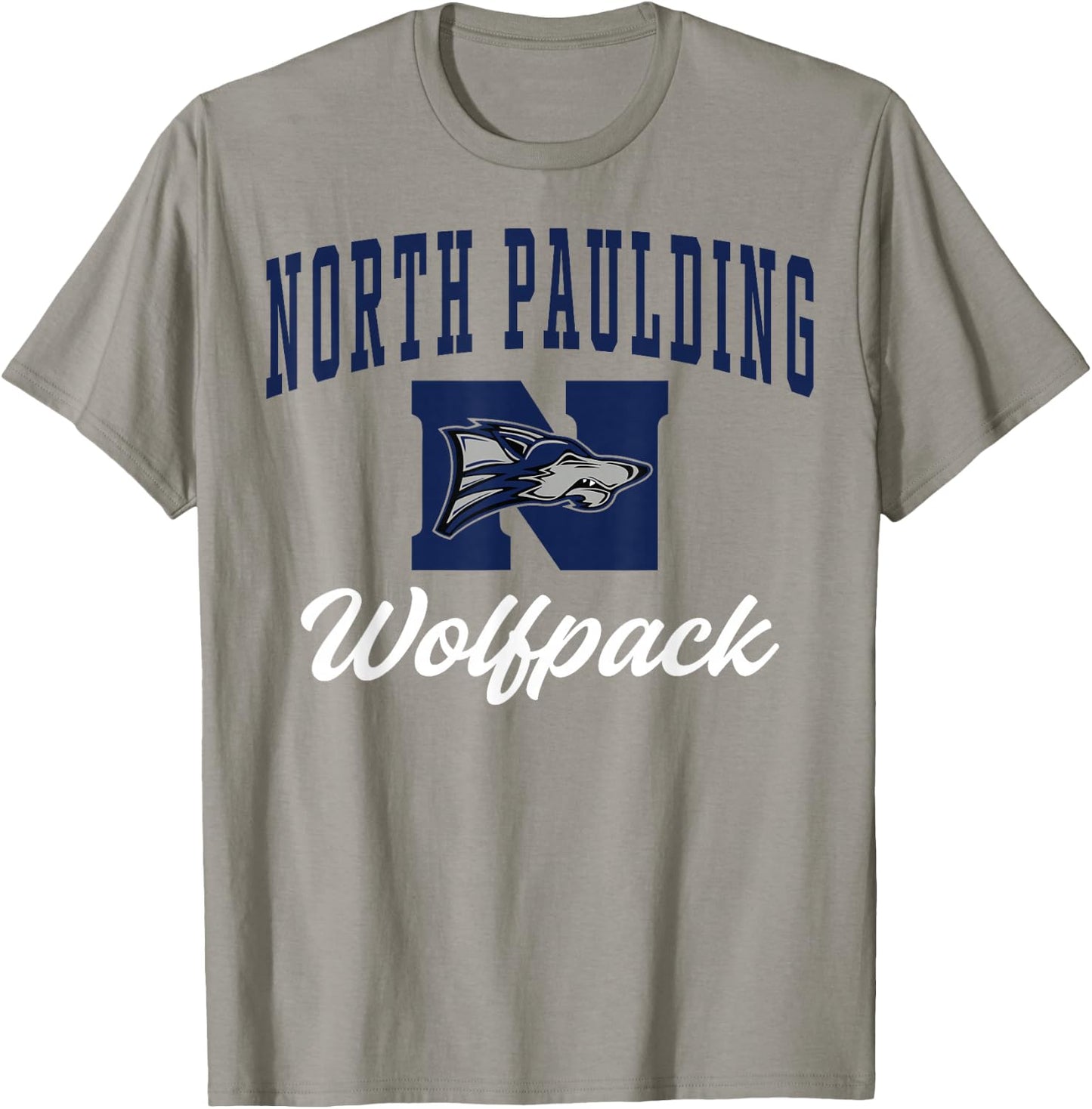 North Paulding High School Wolfpack C3 T-Shirt - T-Shirt | Sand