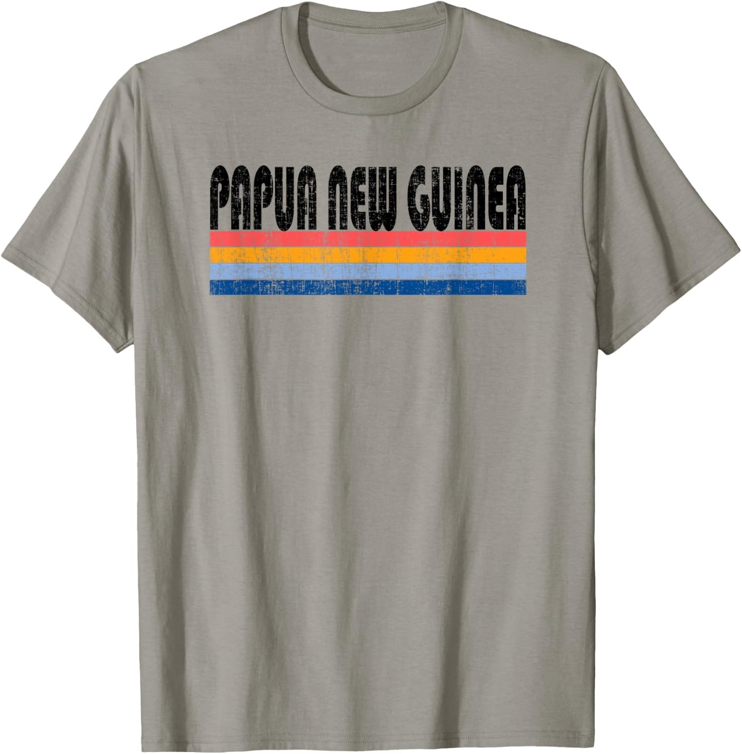 Vintage 70s 80s Style Papua New Guinea T-Shirt - T-Shirt | Sand