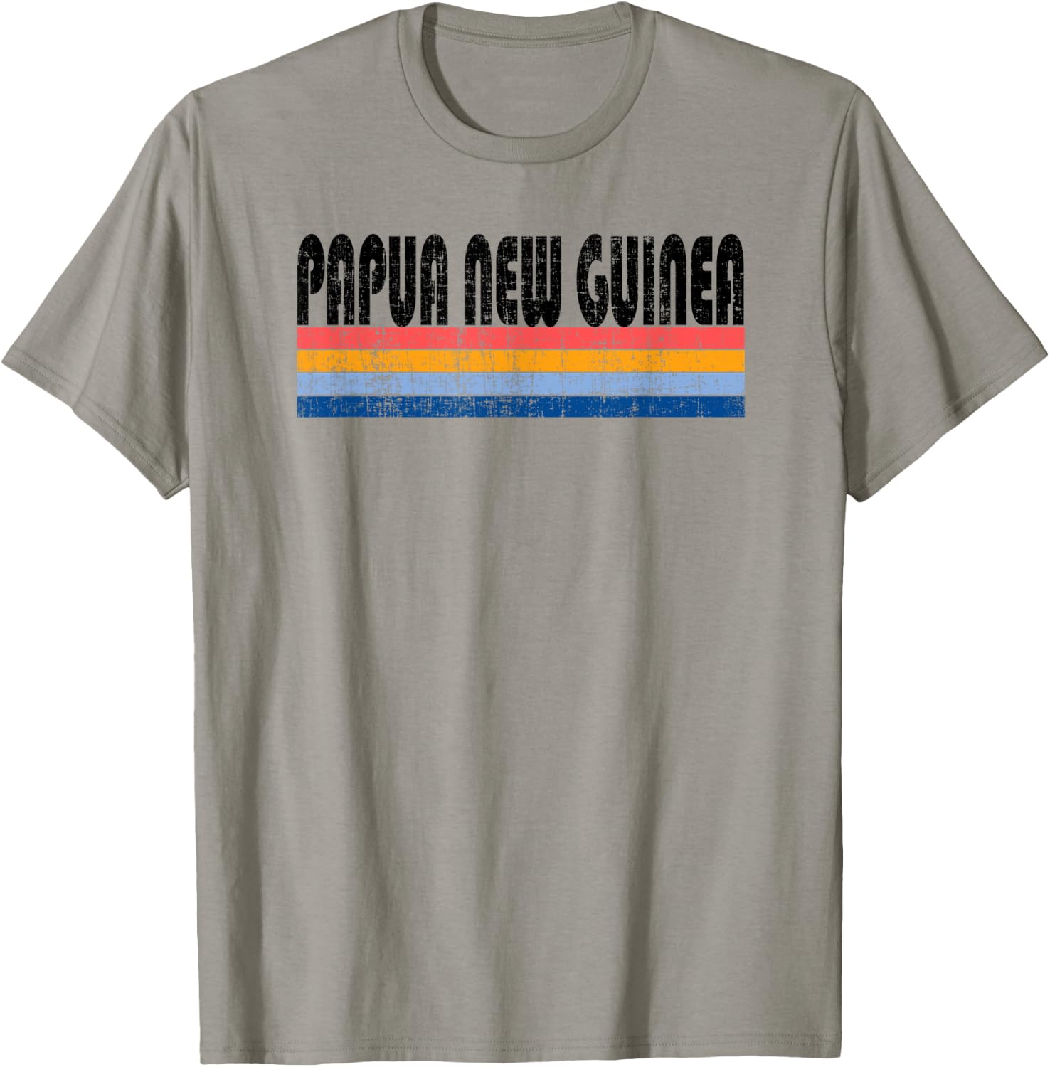 Vintage 70s 80s Style Papua New Guinea T-Shirt - T-Shirt | Sand