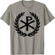 Roman Empire Chi Rho Symbol T-Shirt - T-Shirt | Sand