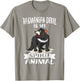 Tasmanian Devil Is My Spirit Animal Gift T-Shirt - T-Shirt | Sand