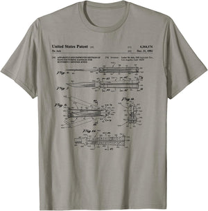 Vintage Balisong Patent T-Shirt - T-Shirt | Sand