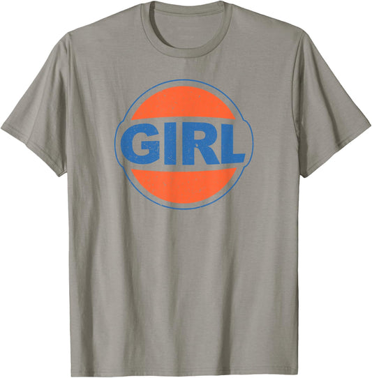 Girl Retro 90s Y2K Mcbling Trendy 2000s Bimbo Girl T-Shirt - T-Shirt | Sand