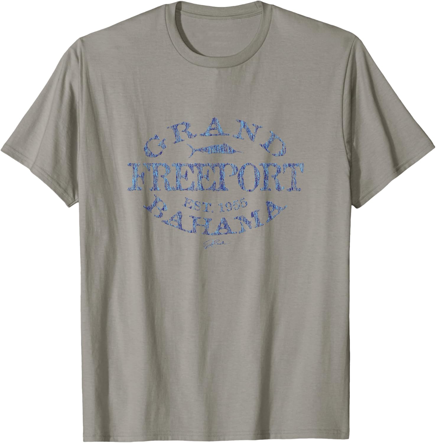 JCombs: Freeport, Grand Bahama T-Shirt - T-Shirt | Sand