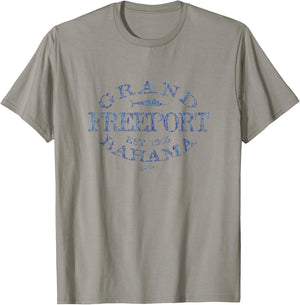 JCombs: Freeport, Grand Bahama T-Shirt - T-Shirt | Sand