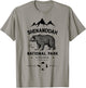 Shenandoah National Park T Shirt Bear Virginia Vintage Gifts T-Shirt - T-Shirt | Sand