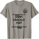 Snap Crackle Pop Funny Senior Citizen Dersign T-Shirt - T-Shirt | Sand