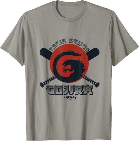 Team Kaijus Retro 1954 Baseball Japanese Fan Tokyo T Shirt T-Shirt - T-Shirt | Sand