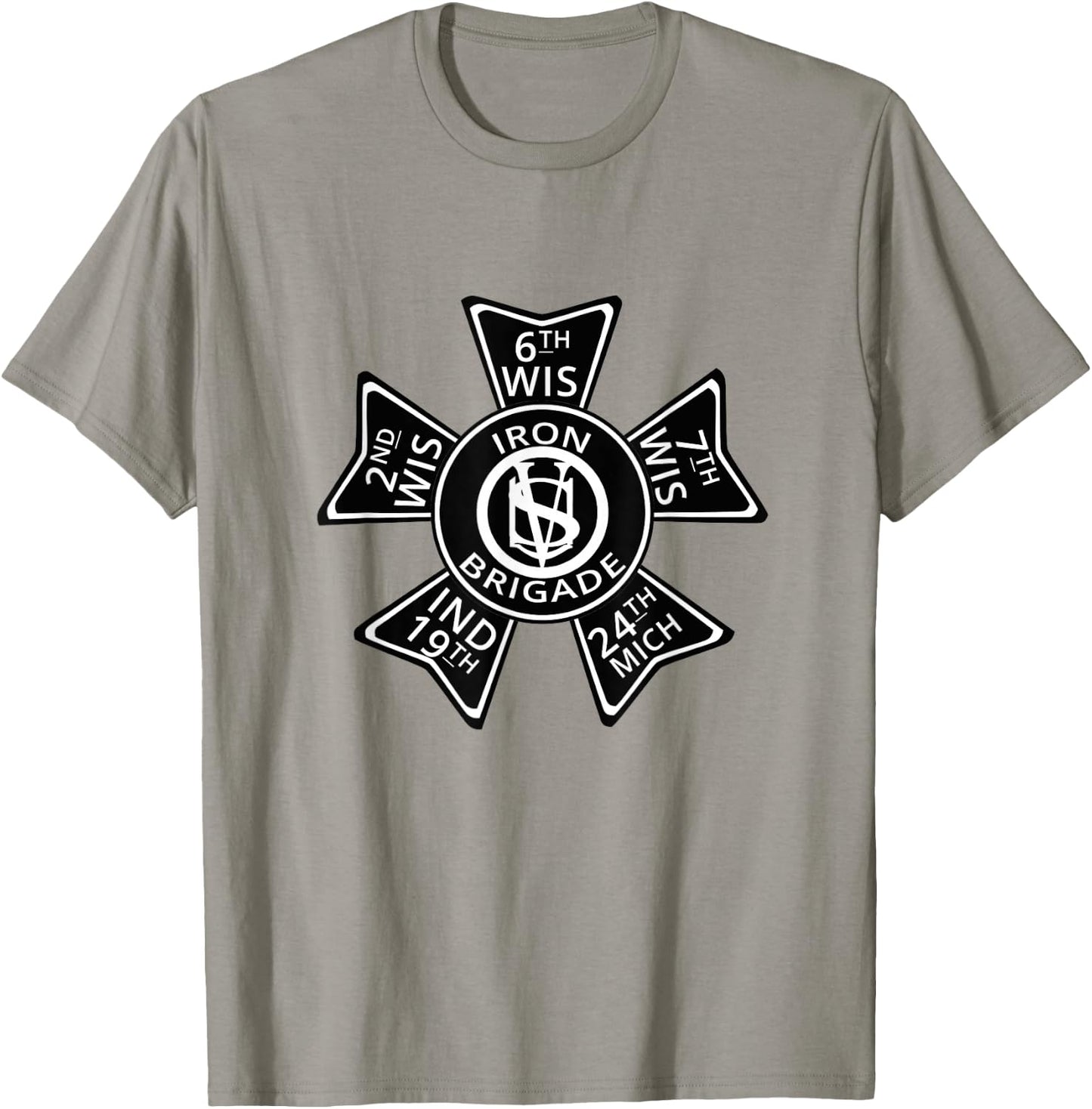 US American Civil Union Iron Brigade T-Shirt - T-Shirt | Sand