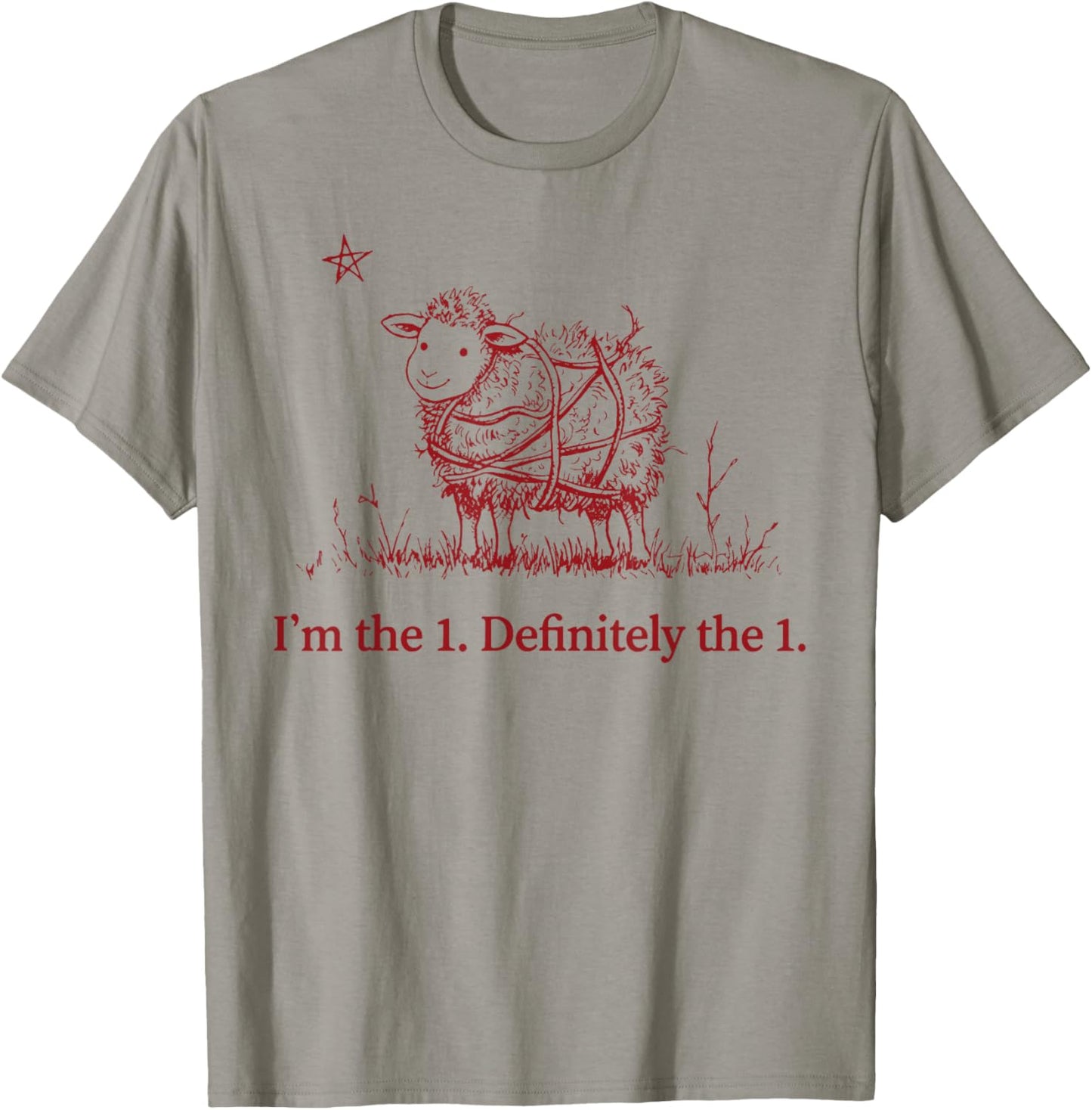 I'm The 1 Definitely The 1- Parable of The Lost Sheep T-Shirt - T-Shirt | Sand