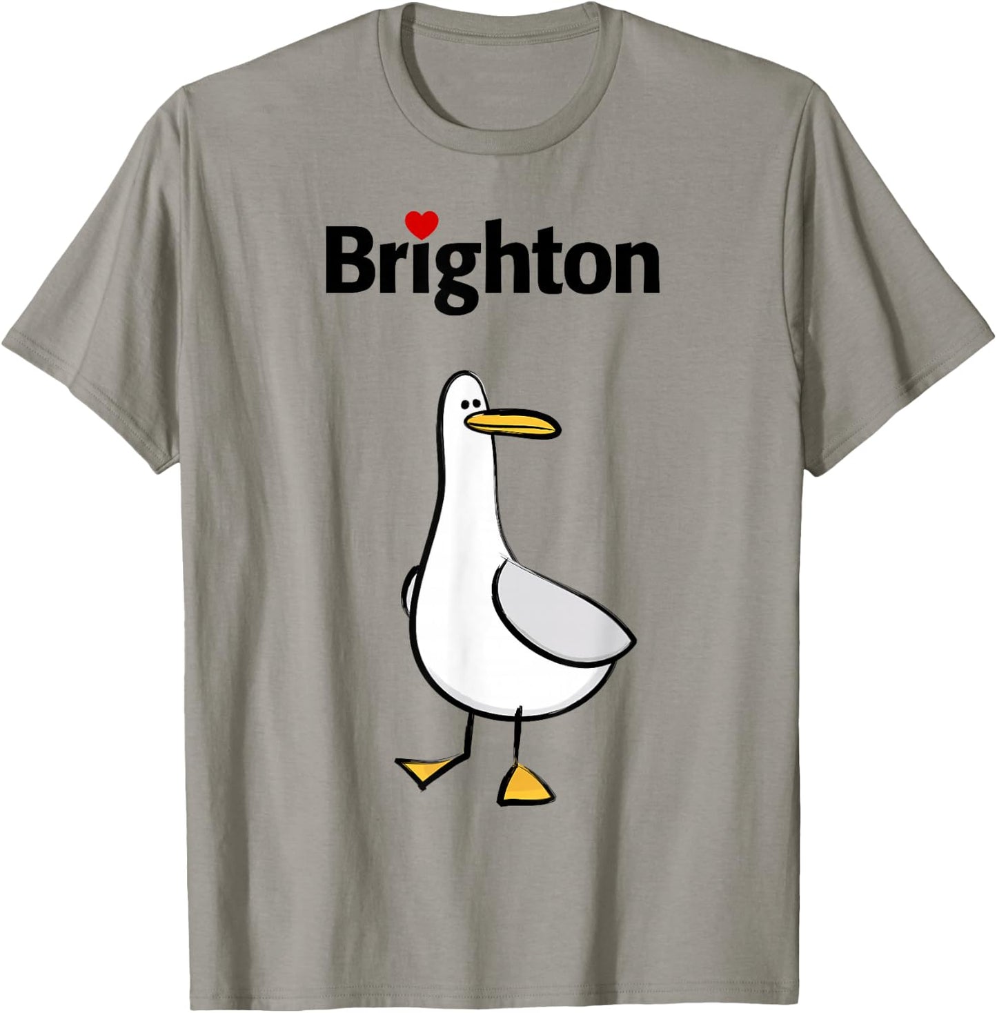 I Love Brighton T-Shirt - T-Shirt | Sand