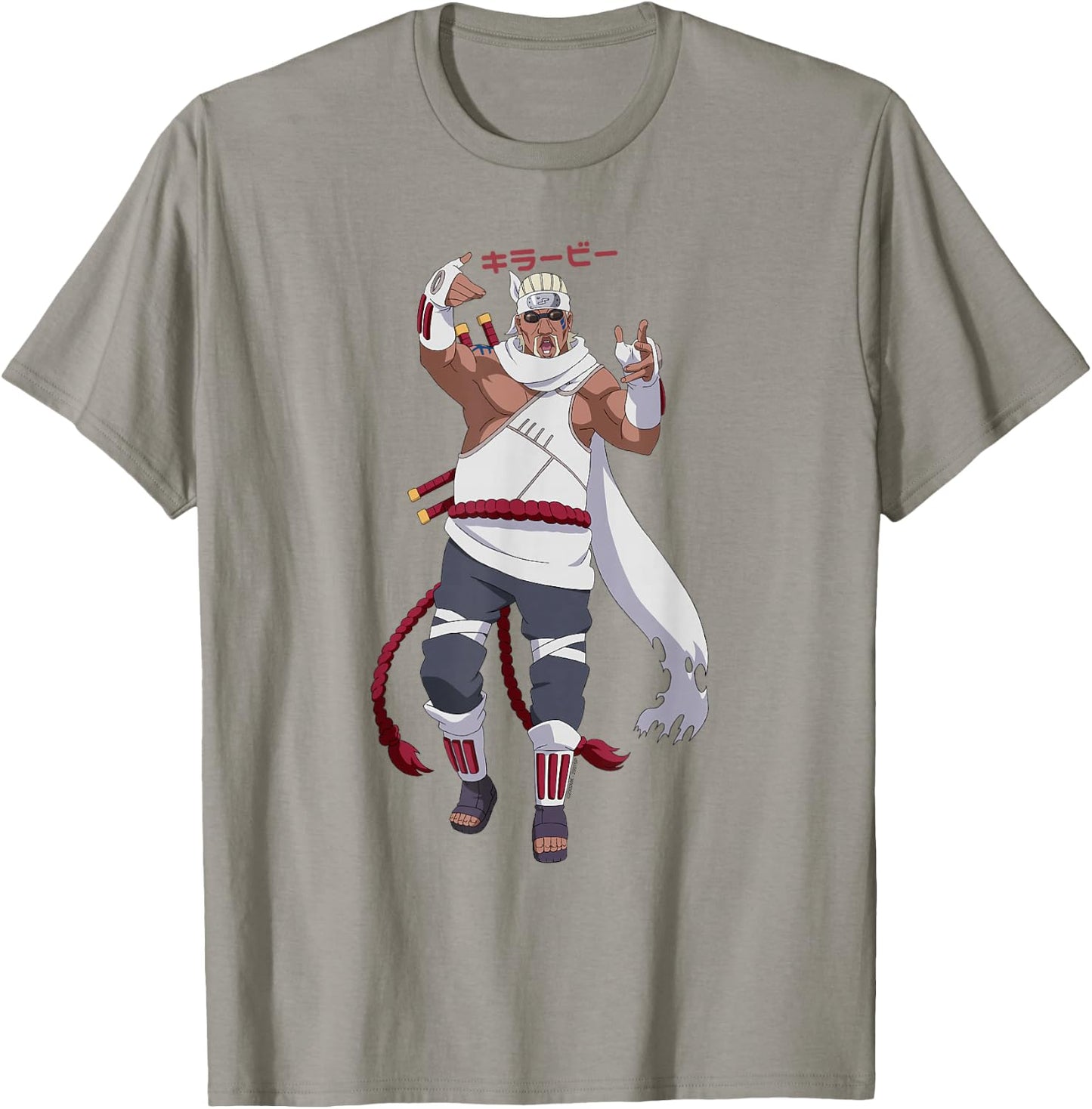 Naruto Shippuden Killer Bee Shinobi from Kumogakure Anime T-Shirt - T-Shirt | Sand