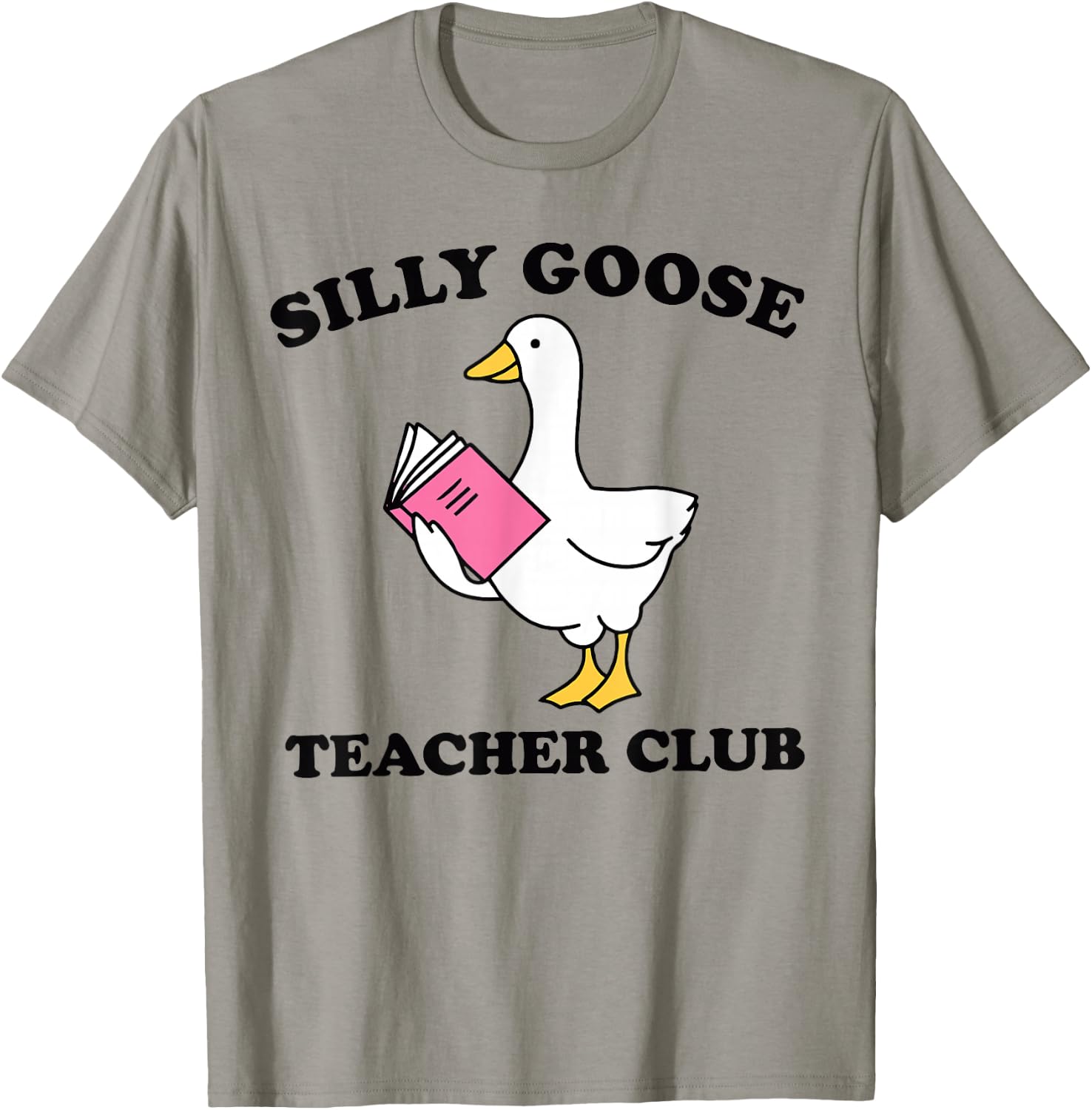 Silly Goose Teacher Club T-Shirt - T-Shirt | Sand