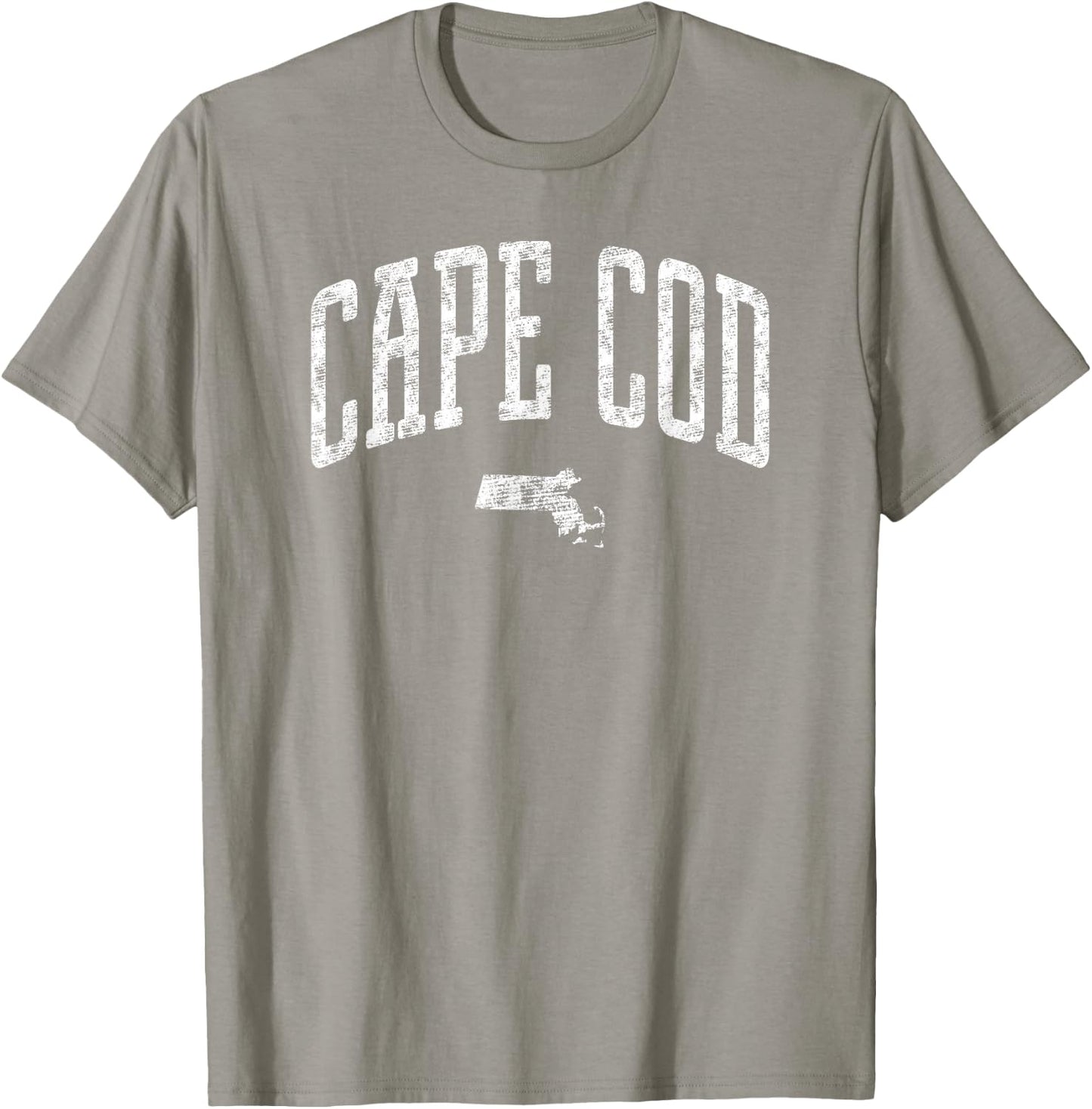 Cape Cod Massachusetts Vintage City T-Shirt - T-Shirt | Sand