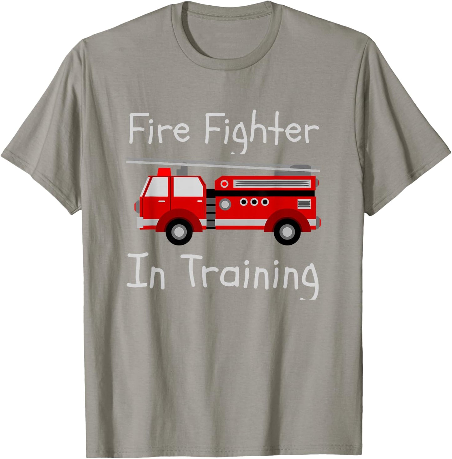 Fire Fighter In Training Fireman For Boys or Girls T-Shirt - T-Shirt | Sand