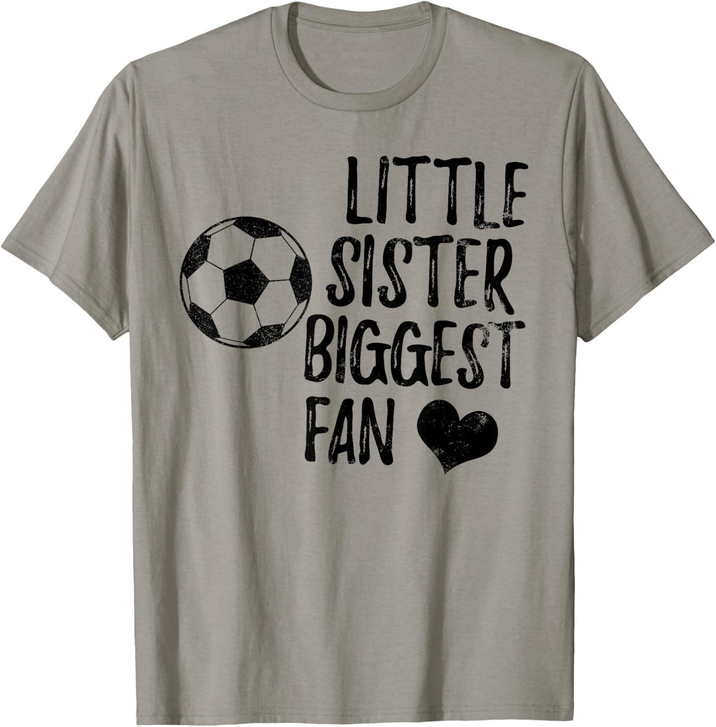 Soccer Sister Shirt Team Football Vintage Girls Boys T-Shirt - T-Shirt | Sand