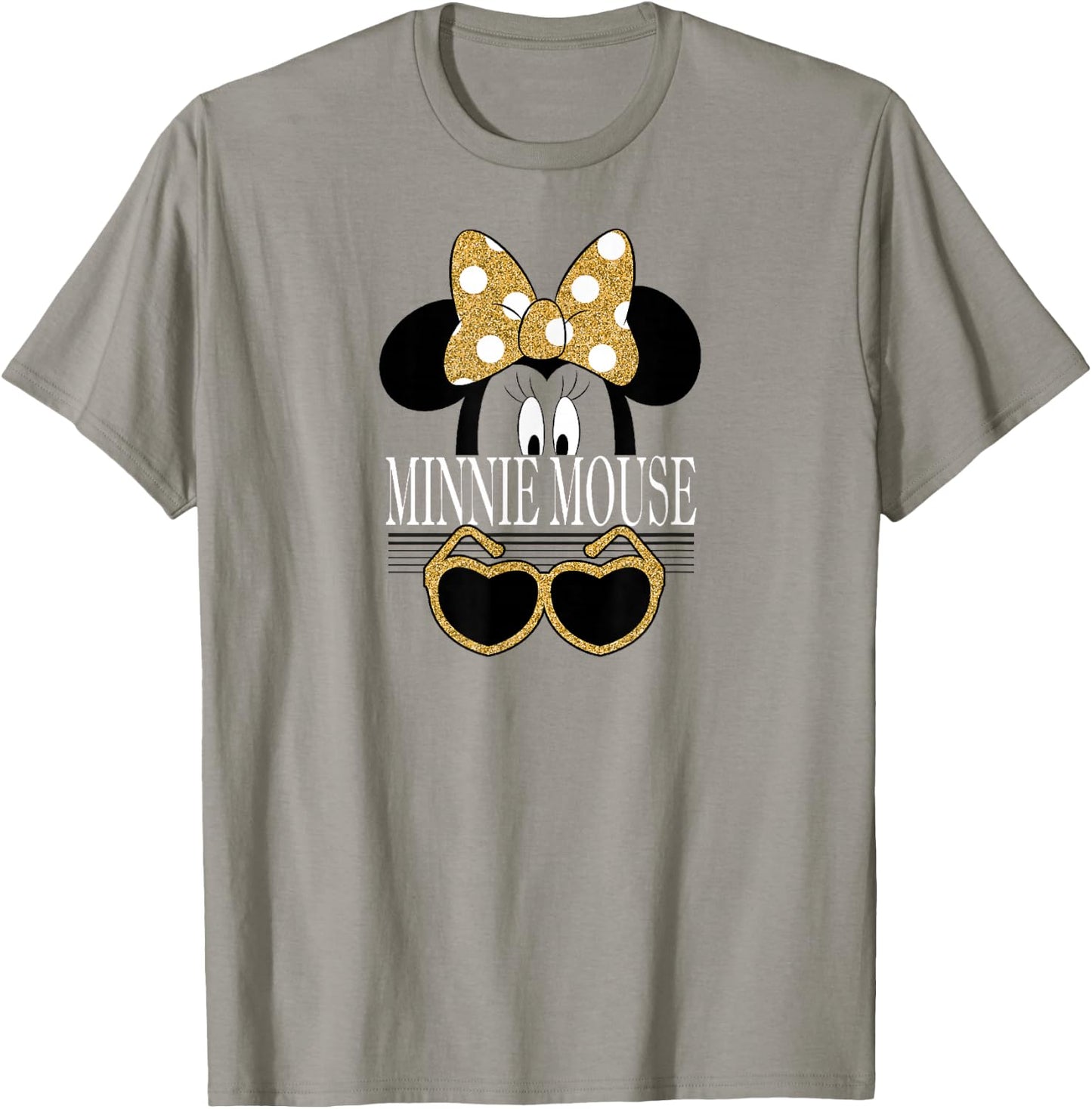 Disney - Minnie Mouse Gold Bows T-Shirt - T-Shirt | Sand