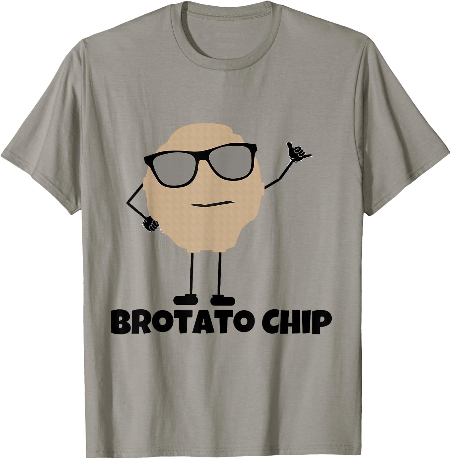 Brotato Chip T-Shirt - T-Shirt | Sand