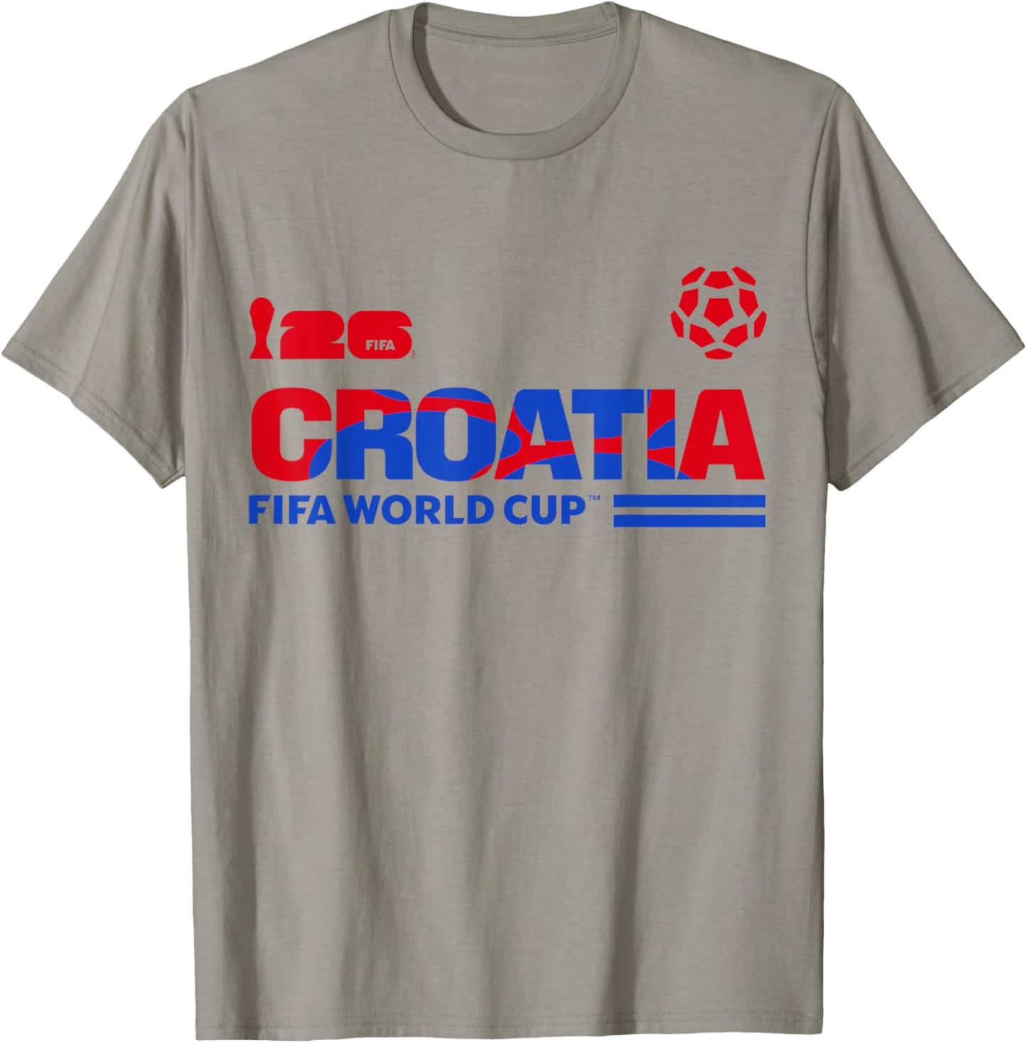 FIFA World CUP26 Qualifier Croatia T-Shirt - T-Shirt | Sand