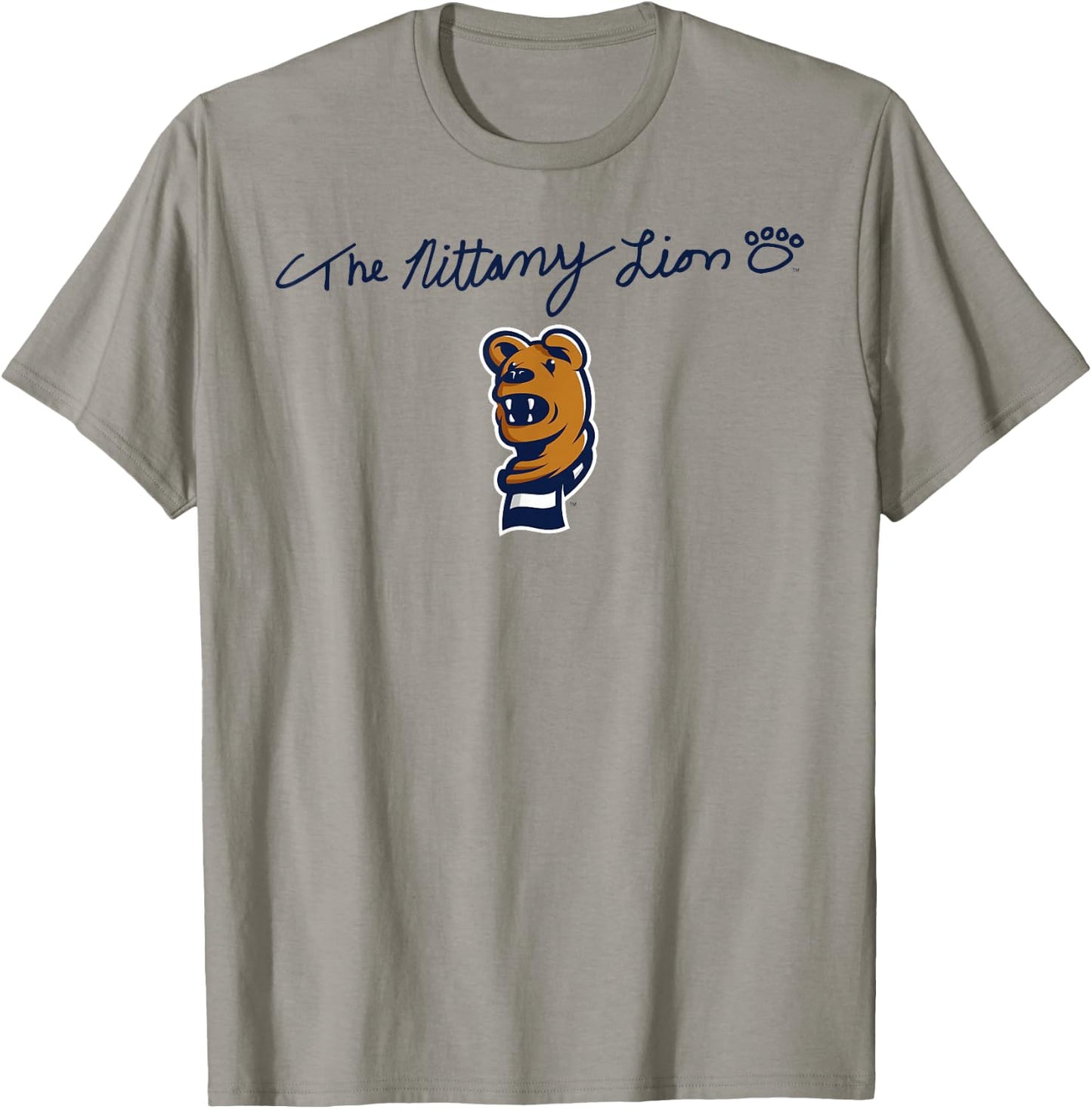 Penn State Nittany Lions Mascot Script Logo T-Shirt - T-Shirt | Sand