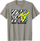 Zebra Print with Teal MTV Logo T- Shirts T-Shirt - T-Shirt | Sand