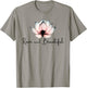 Rare and Beautiful Lotus Blossom Inspirational Design T-Shirt - T-Shirt | Sand