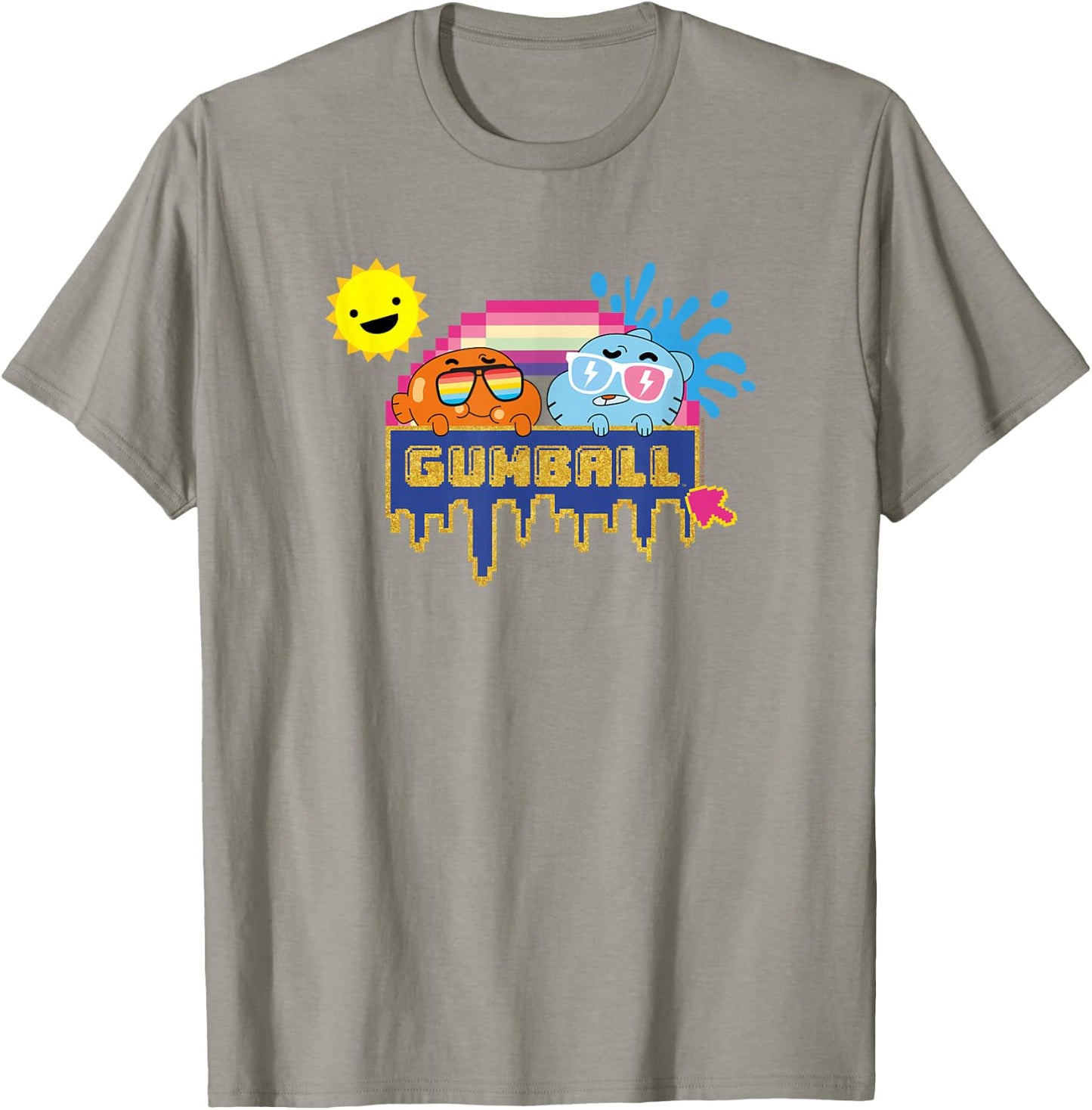 The Amazing World of Gumball Sunshine T-Shirt - T-Shirt | Sand