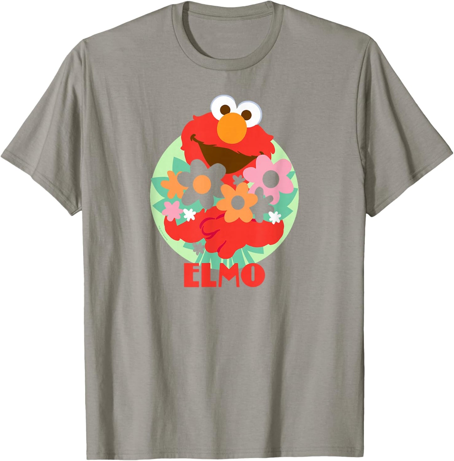 Sesame Street Elmo Flowers for You T-Shirt - T-Shirt | Sand