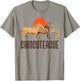 Retro Chincoteague Island Wild Pony Horse 80s Graphic T-Shirt - T-Shirt | Sand