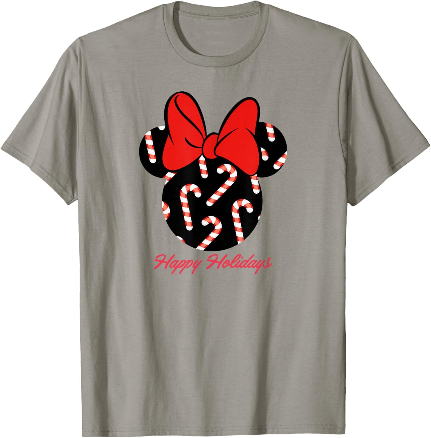 Disney Minnie Candy Canes Holiday T-Shirt - T-Shirt | Sand