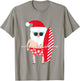 Surfer Santa Surfing Matching Family for Christmas Vacation T-Shirt - T-Shirt | Sand