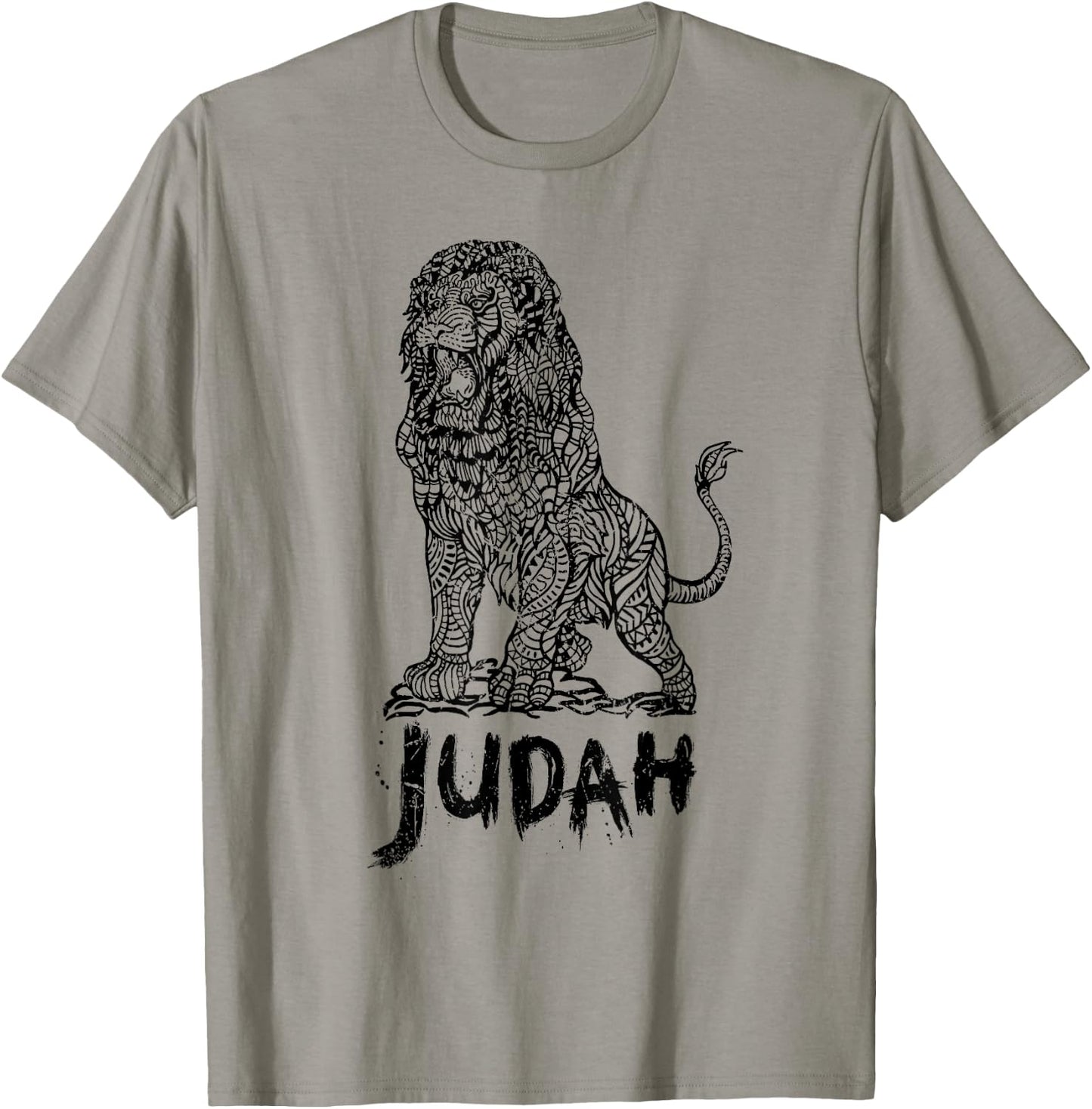 Lion of Judah Israel Jewish Jerusalem Jew Hebrew T-Shirt - T-Shirt | Sand