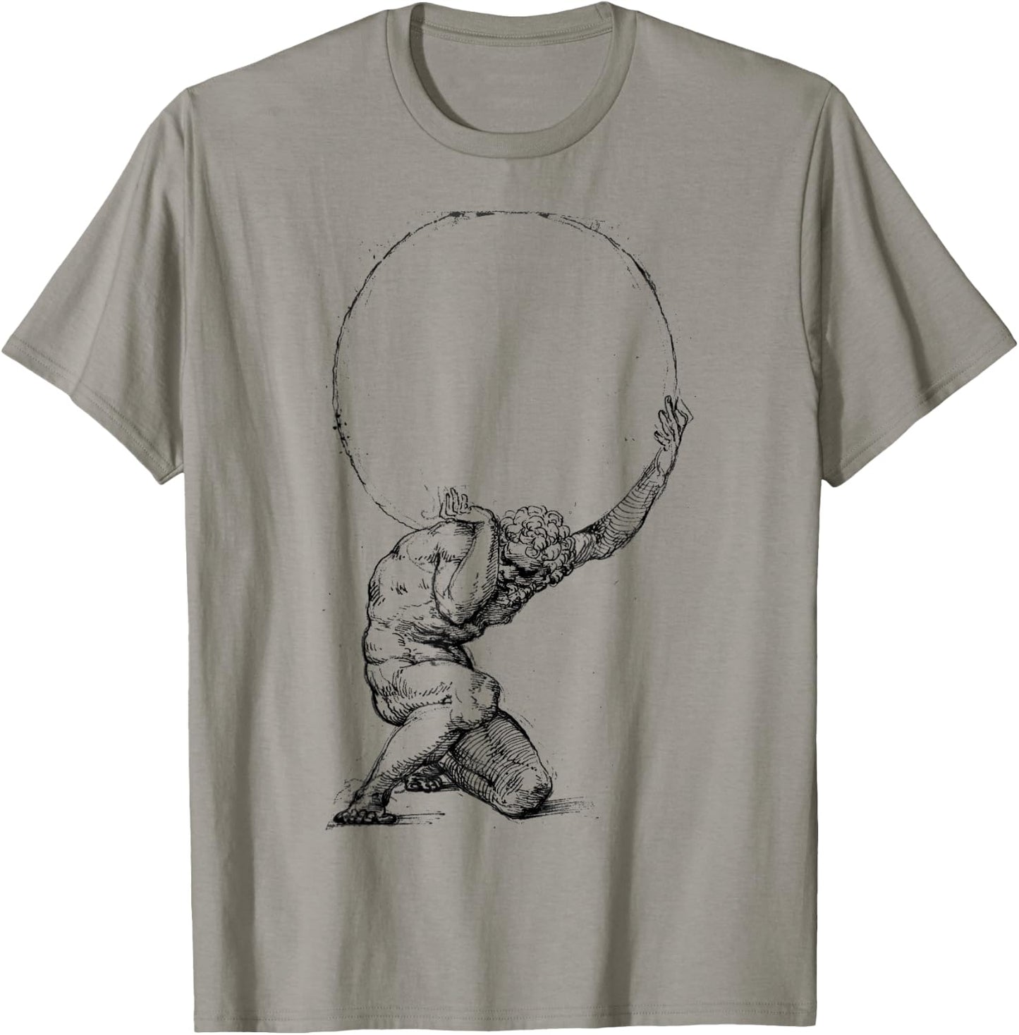 Atlas Greek mythology Greece Greek Gods and Heroes T-Shirt - T-Shirt | Sand
