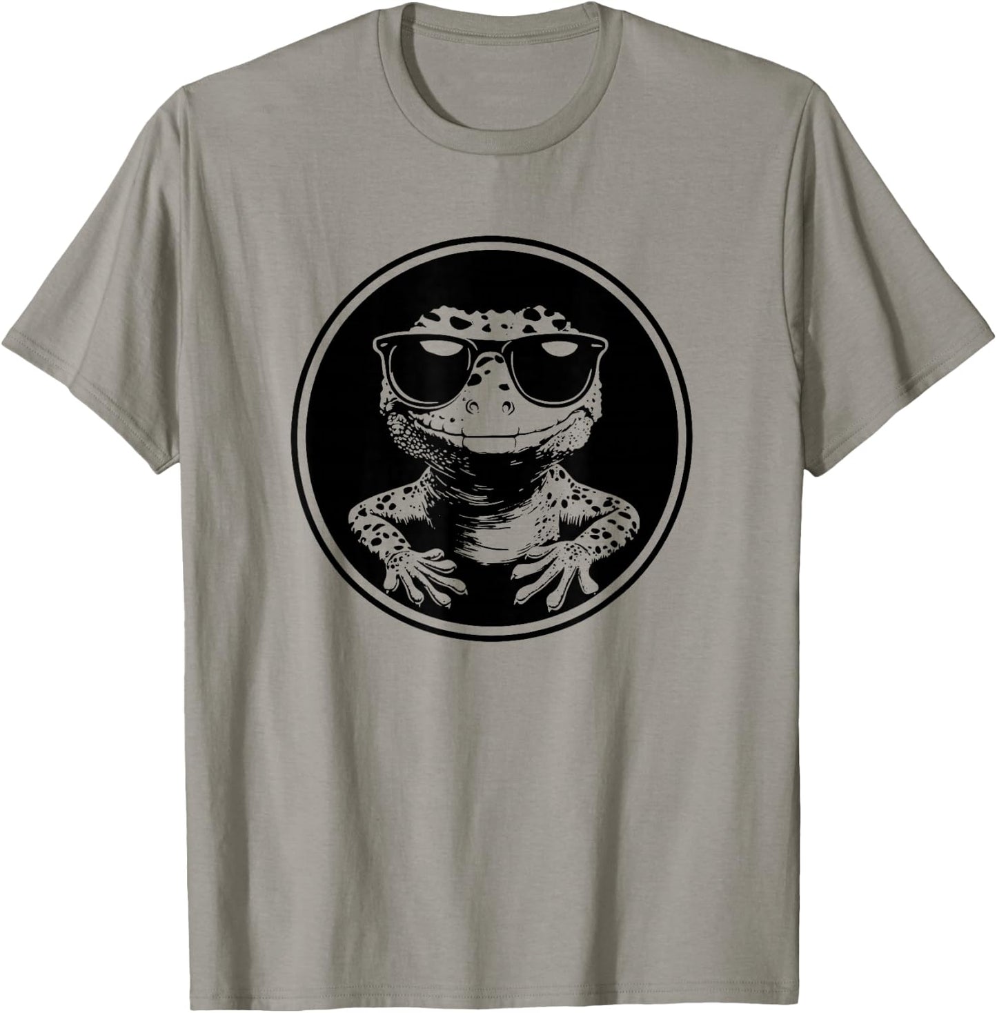 Kids Sunglasses Logo Reptile Leopard Gecko Lover T-Shirt - T-Shirt | Sand