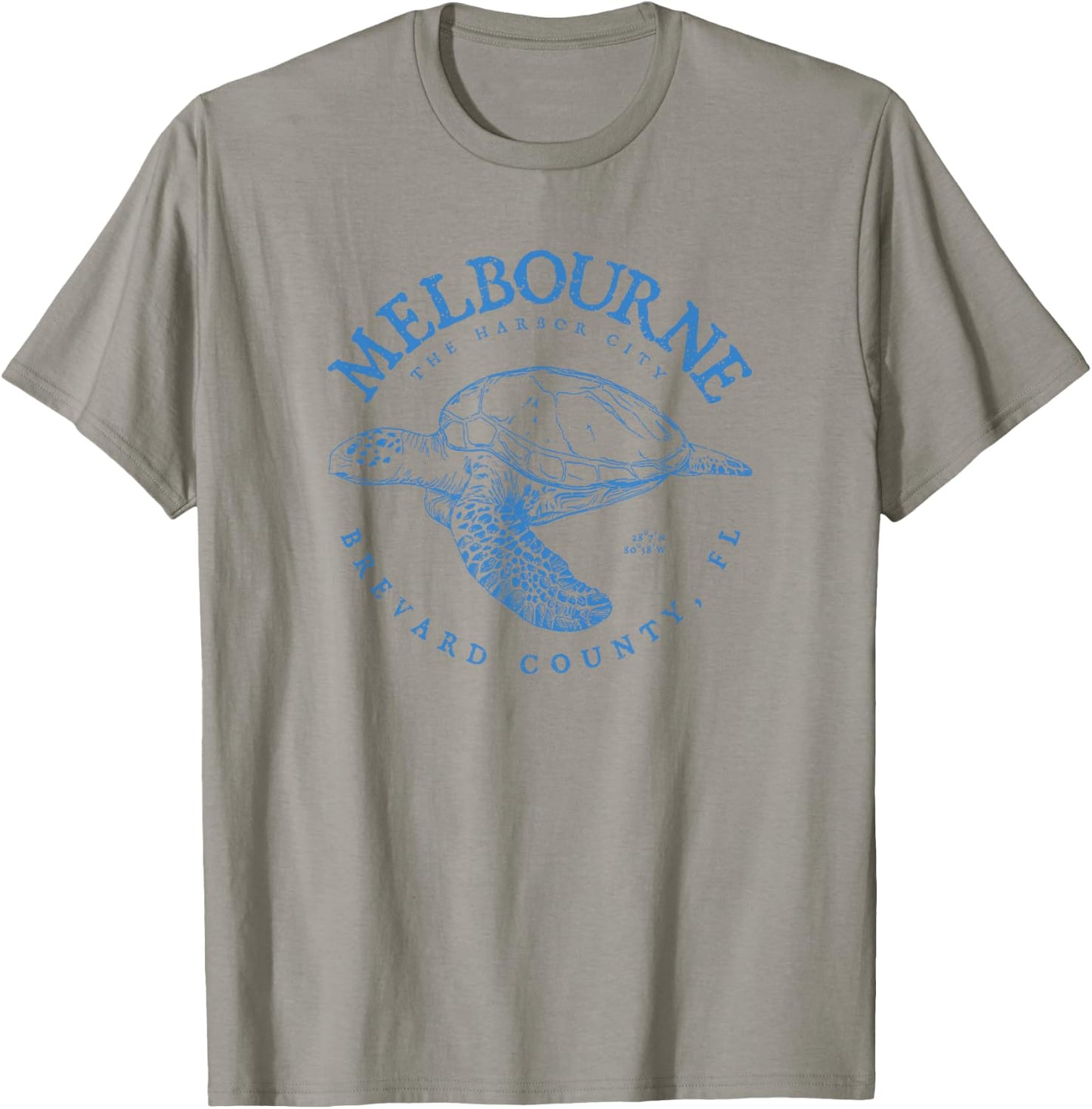 Loggerhead Melbourne Turtle Gift Florida and Palm Bay T-Shirt - T-Shirt | Sand
