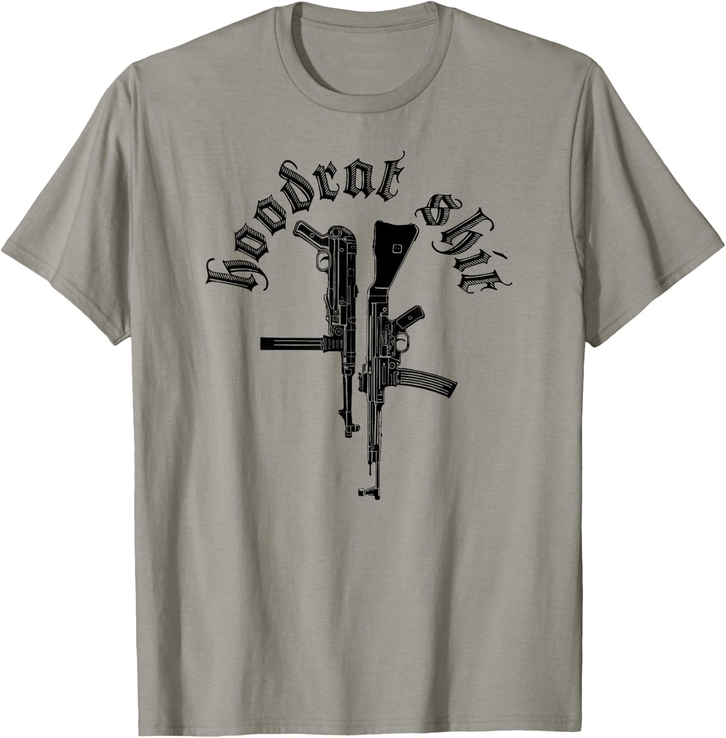 Hoodrat Shit MP40 Maschinenpistole StG 44 Sturmgewehr T-Shirt - T-Shirt | Sand