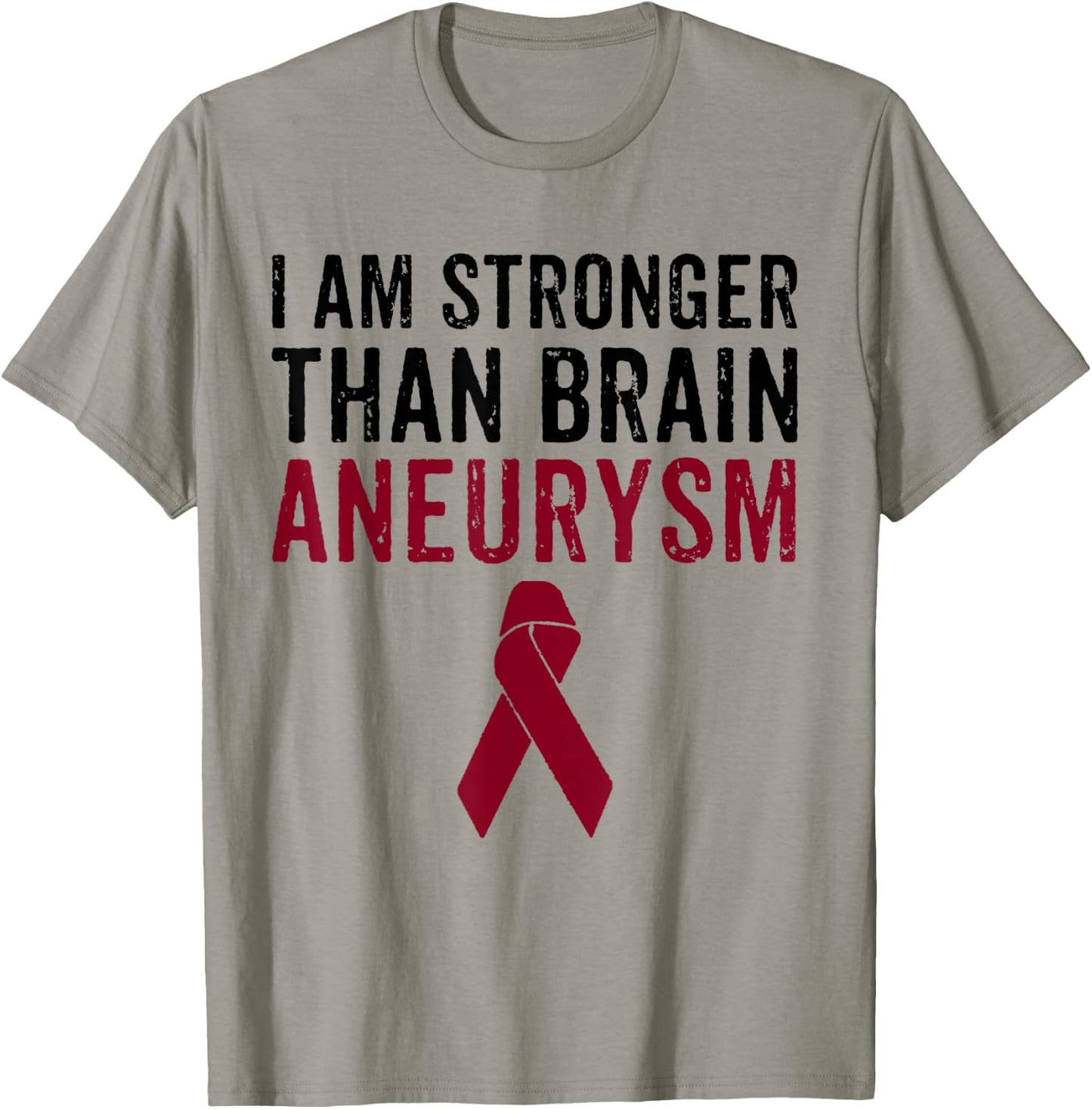 Brain Aneurysm Awareness Shirts Survivor T-Shirt - T-Shirt | Sand