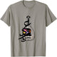 Arabic Calligraphy For Lovers Music T-Shirt - T-Shirt | Sand