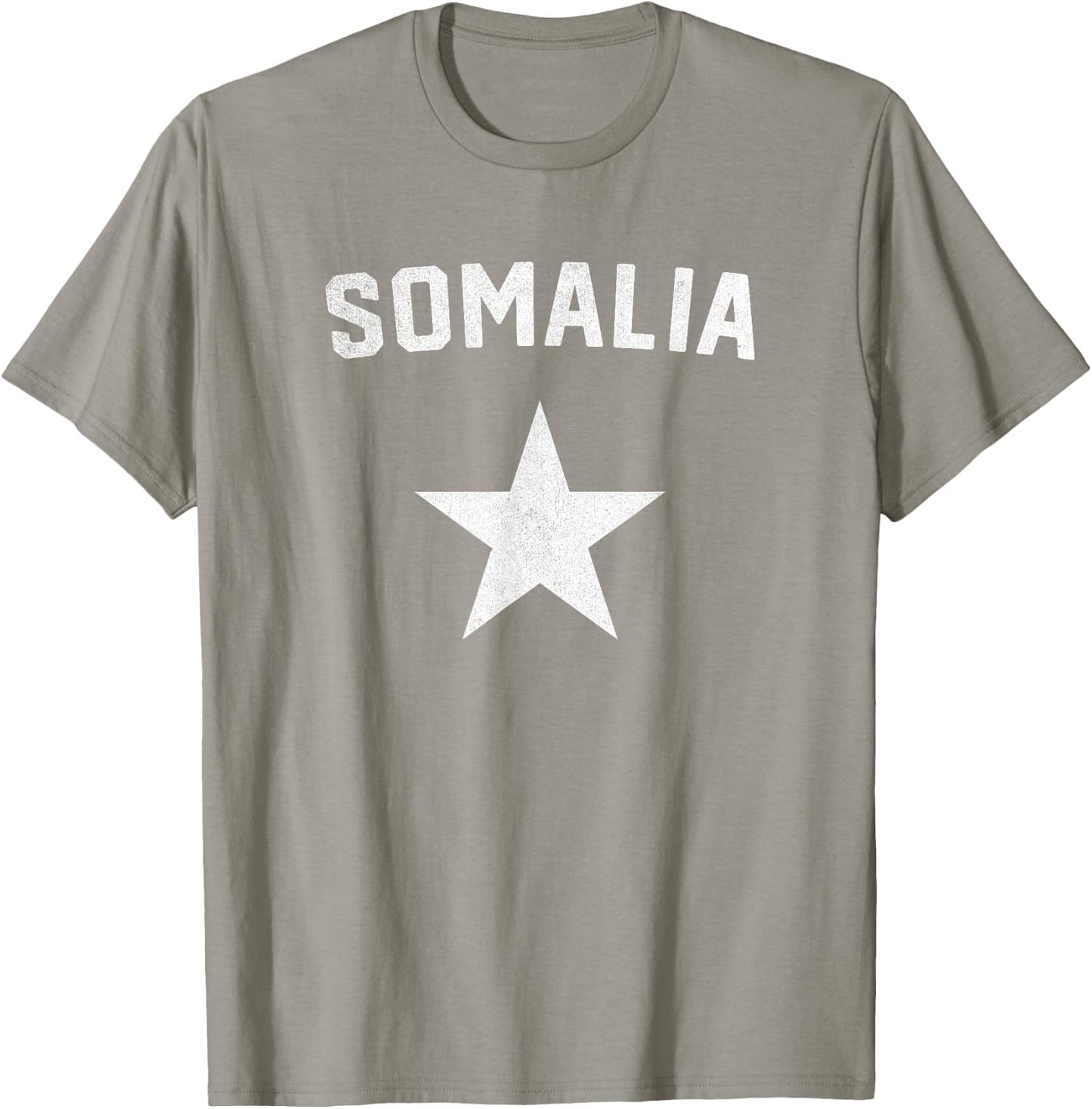 I Love Somalia Minimalist Somalian Flag T-Shirt - T-Shirt | Sand