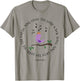 Psalm 96:1 Sing Unto The Lord Birds Song Bible Verse Shirt T-Shirt - T-Shirt | Sand