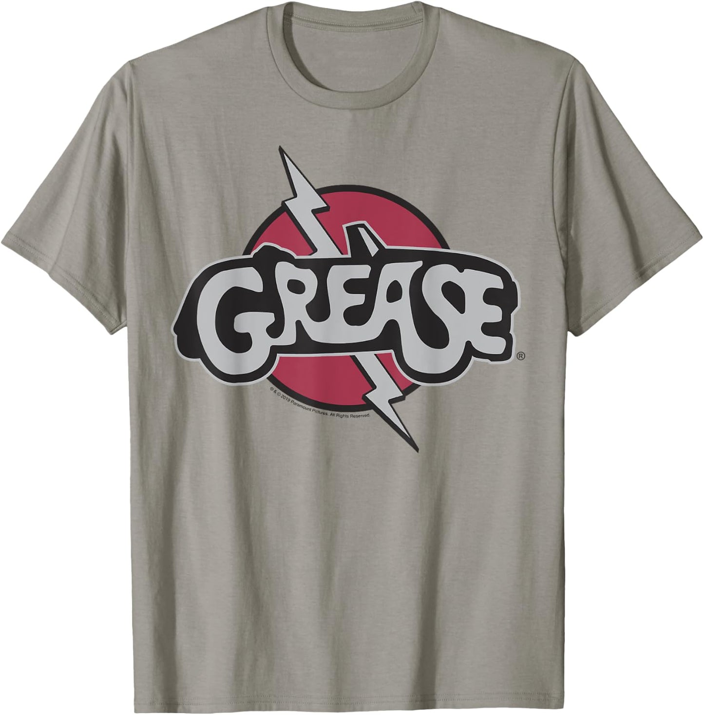 Grease Title Logo Patch T-Shirt - T-Shirt | Sand