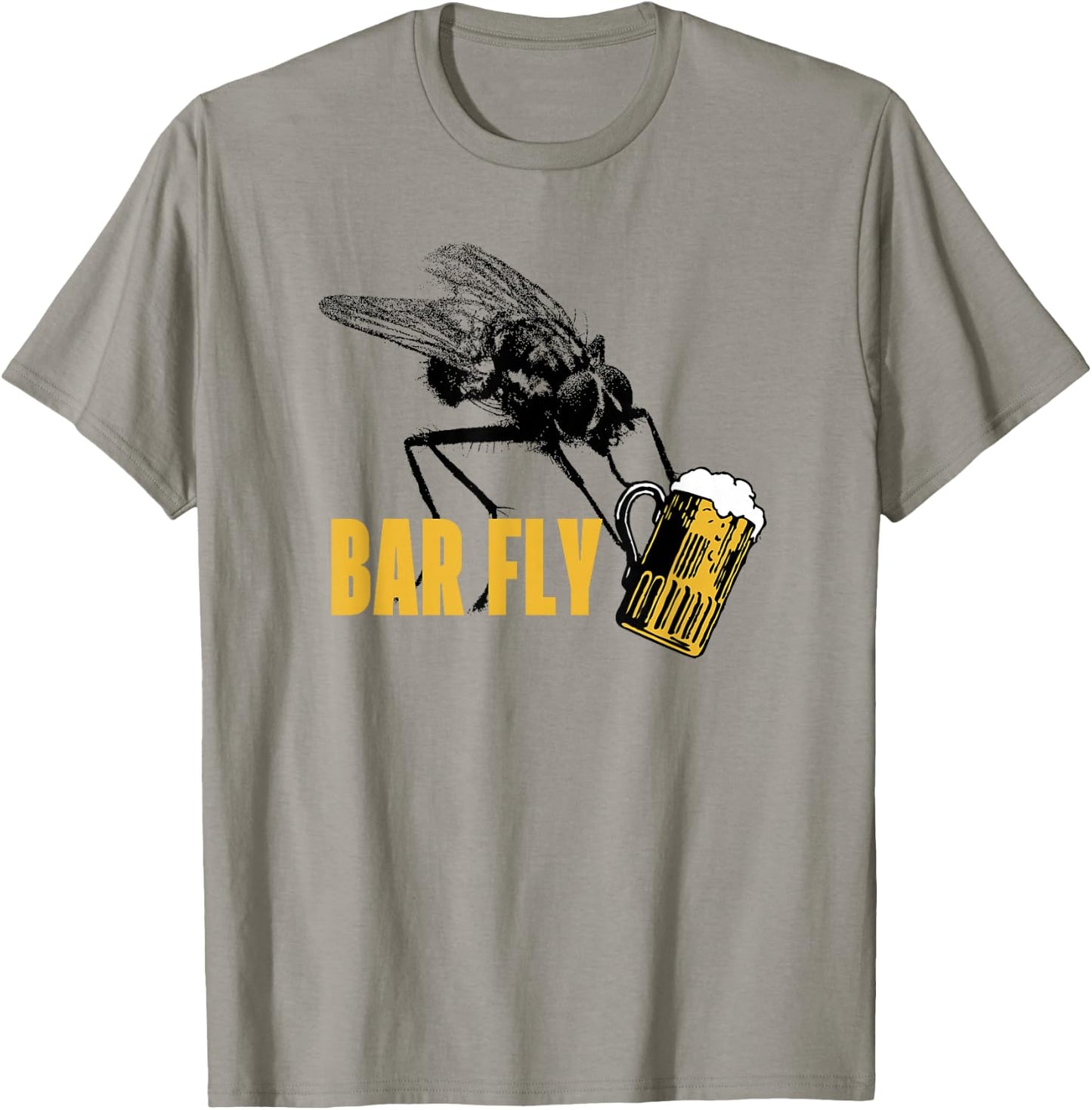 Bar Fly Shirt - Beer Brew Draft Draught T-Shirt - T-Shirt | Sand