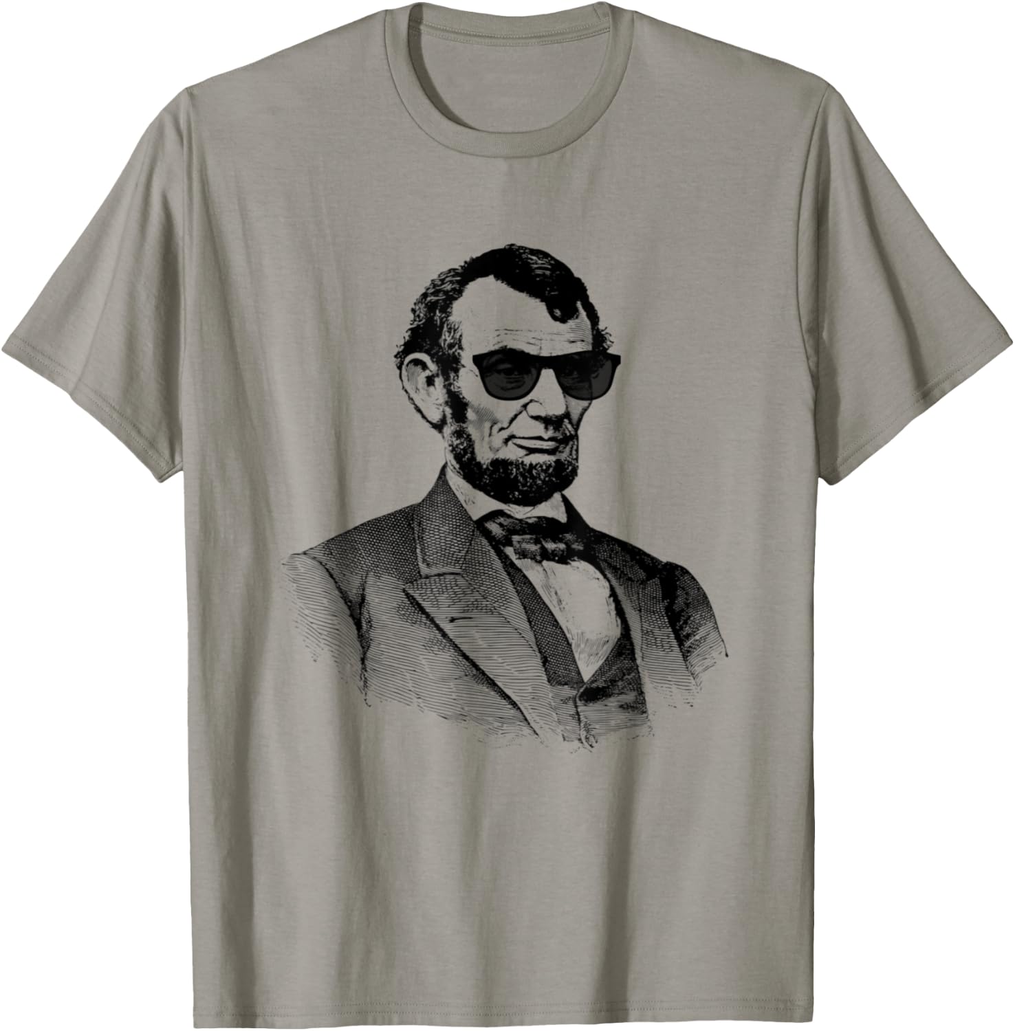 Abe Lincoln Shirt Abraham Lincoln History Shirts Gift T-Shirt - T-Shirt | Sand