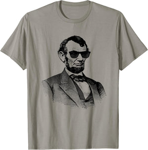 Abe Lincoln Shirt Abraham Lincoln History Shirts Gift T-Shirt - T-Shirt | Sand